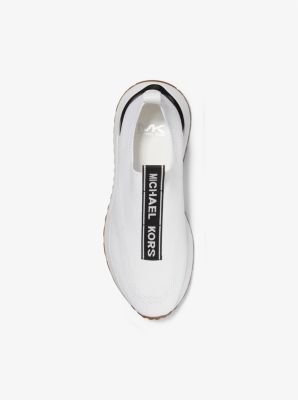 Michael kors blue store slip on sneakers