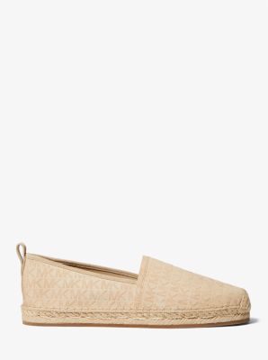 Owen Logo Embossed Suede Espadrille