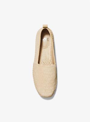 Owen Logo Embossed Suede Espadrille