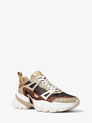 MICHAEL Michael Kors Multi Theo Canvas Trainer Women Sneakers