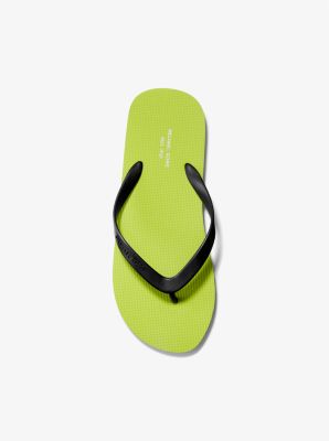 Michael kors flip flops mens yellow new arrivals