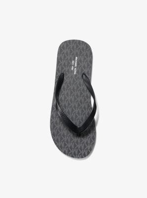 Travis Logo Flip Flop Michael Kors