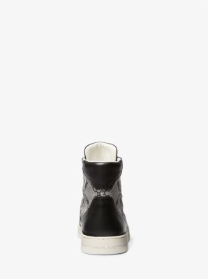 Louis Leather High-Top Sneakers