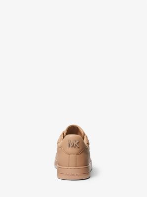 Keating Leather Sneaker in CAMEL | Michael Kors