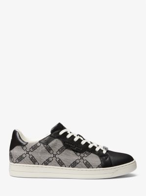 Keating Empire Logo Jacquard And Leather Sneaker image number 1