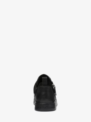 Keating Leather Zip and Lace-Up Sneakers image number 2