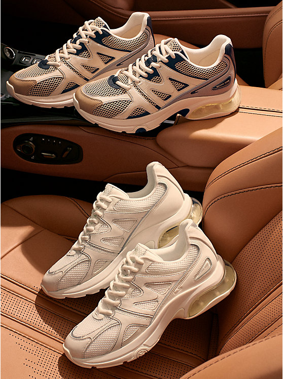 Kit Extreme Mesh and Leather Trainer image number 4