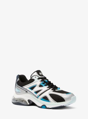 Kit Extreme Mesh and Leather Trainer | Michael Kors