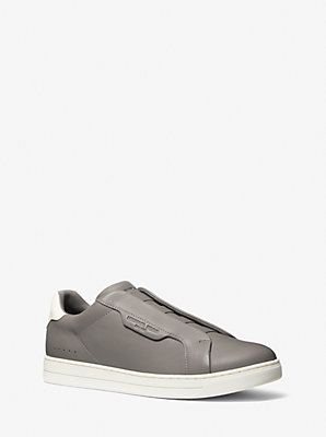 Keating Two-Tone Leather Slip-On Sneaker