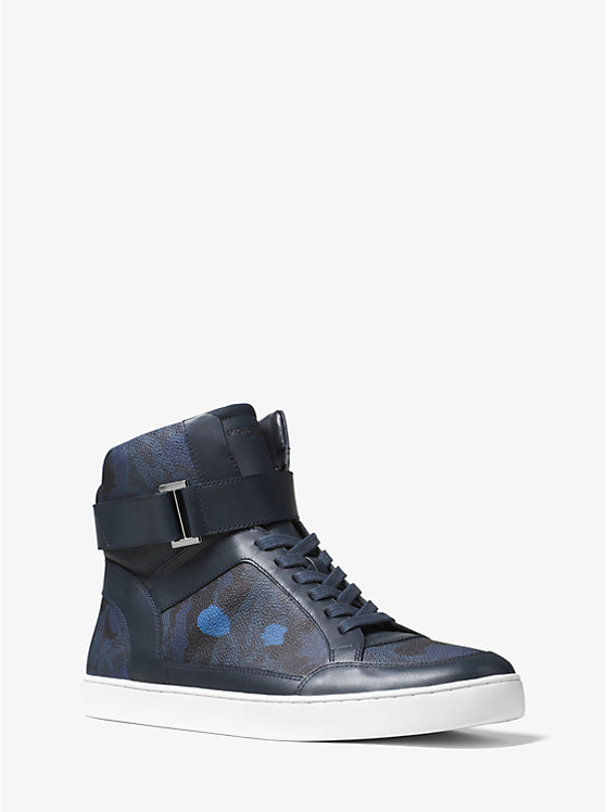 Anthony Painterly Camo High-Top Sneaker image number 0