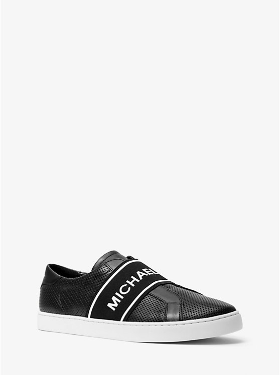 Archibald Perforated Leather Slip-On Sneaker image number 0
