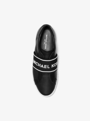 Michael kors perforated store slip on