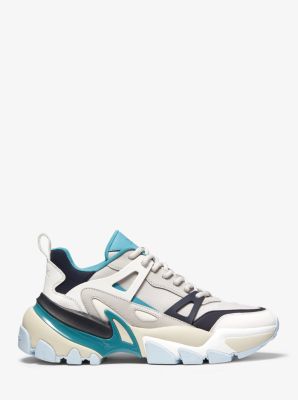 Espadrille Nick en cuir et en maille