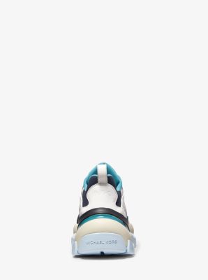 Espadrille Nick en cuir et en maille