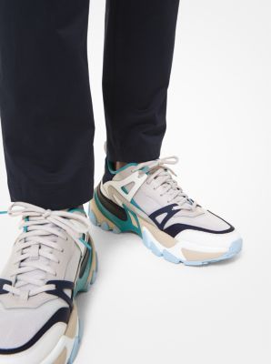 Espadrille Nick en cuir et en maille