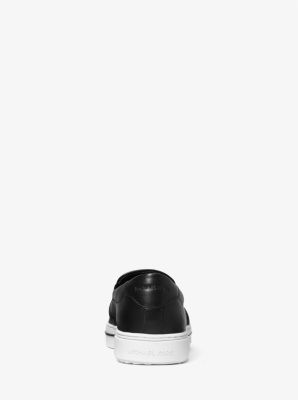Baxter Logo and Leather Slip-On Sneaker | Michael Kors [US]