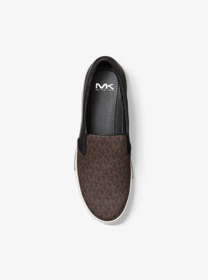 【Michael Kors】Emmett Logo Slip-On Sneaker Baxter Logo and Leather Slip-On Sneaker | Michael Kors [US]