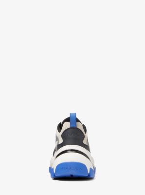 Basket Nick en cuir et maille image number 2