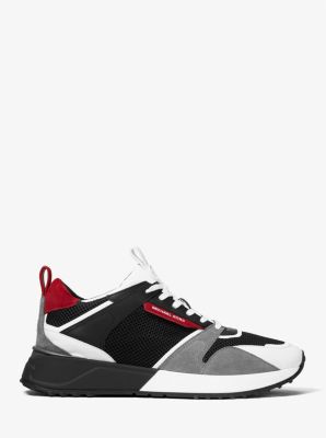 Theo Mesh and Leather Trainer | Michael Kors [US]
