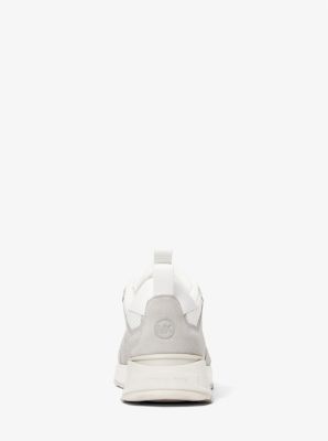 Theo Mesh and Suede Trainer image number 2