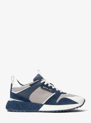 Espadrille Theo en maille et en suède