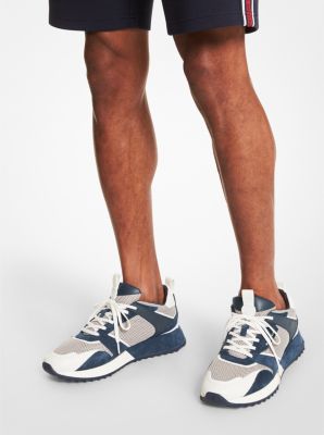 Espadrille Theo en maille et en suède