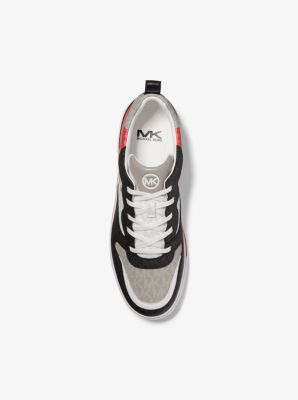 Baxter Color-Blocked Logo Sneaker | Michael Kors Canada