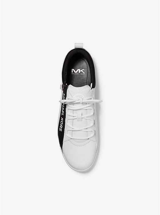 Keating Leather and Mesh Zip-Up Sneaker image number 3