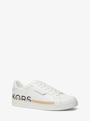 Sneaker Keating in pelle goffrata bicolore