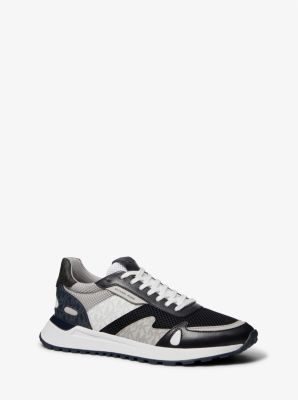 talento amante calidad Miles Color-Block Logo and Mesh Trainer | Michael Kors