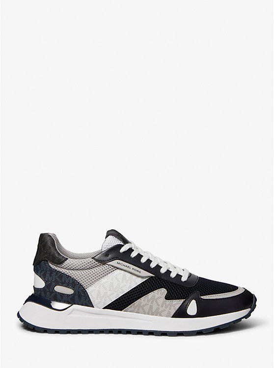 Miles Color-Block Logo and Mesh Trainer image number 1