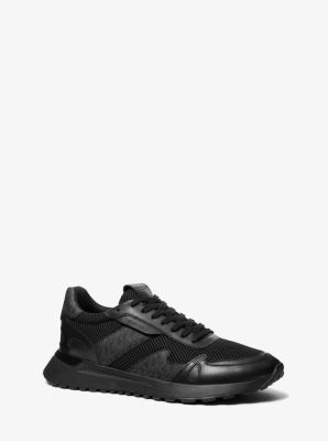 Miles Mixed-Media Trainer | Michael Kors