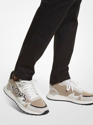 Miles Mixed-Media Trainer | Michael Kors