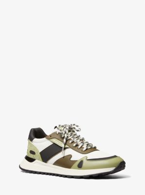 Michael kors tennis shoe mens green online