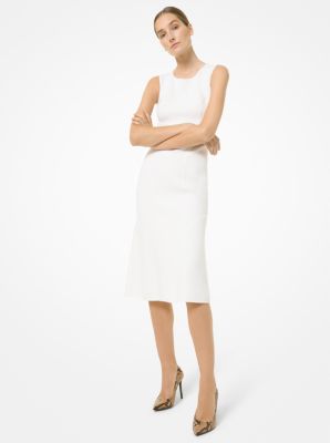 White midi 2024 fishtail dress