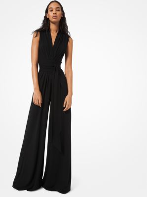 michael kors jersey wrap dress