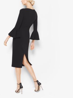 Bell-Cuff Sheath Dress