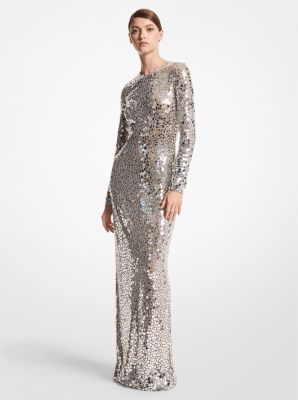 Michael kors hot sale gowns silver