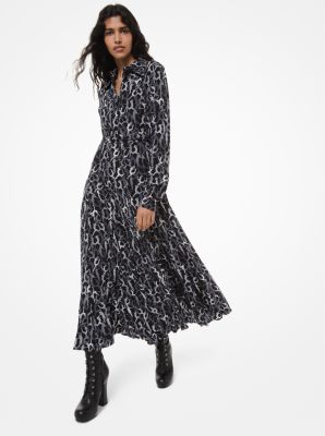 silk shirt dress michael kors