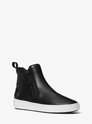 Clay Leather High-Top Sneaker | Michael Kors