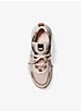 Olympia Canvas and Leather Trainer image number 3