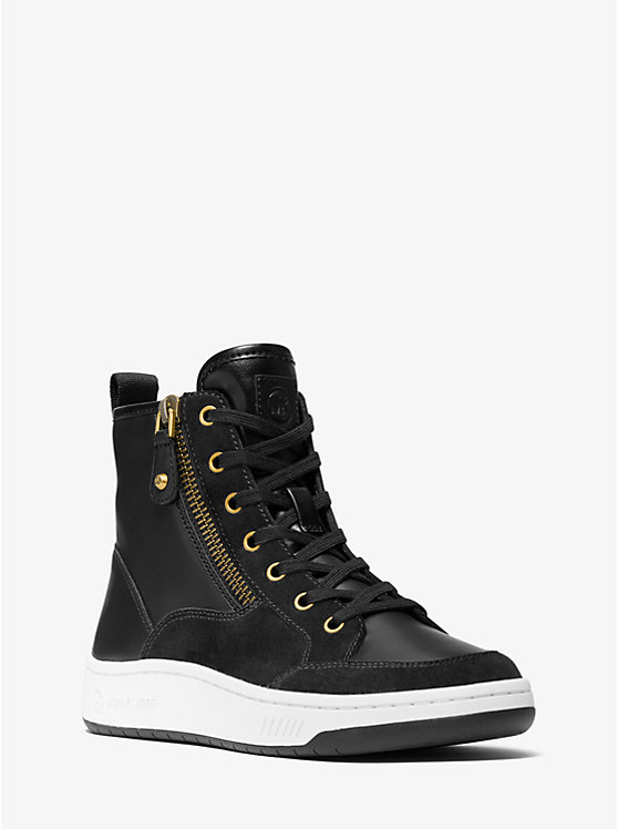 Shea Leather and Suede High Top Sneaker image number 0
