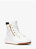 Shea Logo and Leather High Top Sneaker image number 0