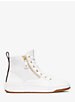 Shea Logo and Leather High Top Sneaker image number 1
