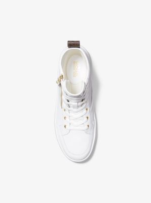 Shea Logo and Leather High Top Sneaker | Michael Kors [US]