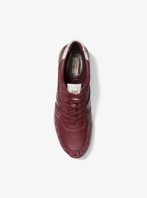 Michael michael kors hot sale allie trainer sneakers