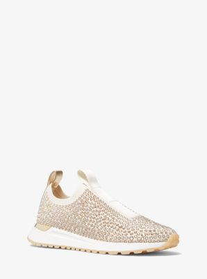 Bodie Embellished Mesh Slip-on Trainer | Michael Kors