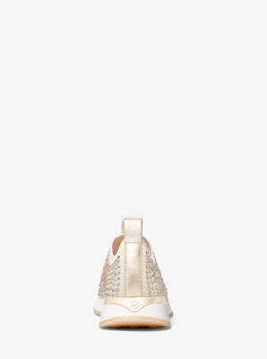 Bodie Embellished Mesh Slip-On Trainer