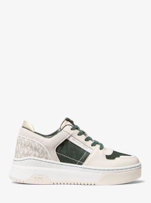 Lexi Mixed-Media Sneaker