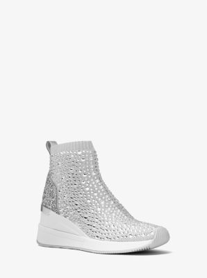 Michael kors stretch on sale knit sock sneaker